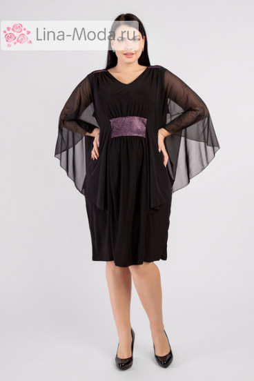 Платье "Артесса" PP38007BLK01 (черный)