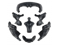 Накладка на маску (WoSport) Doomsday (Dawn type) Carbon Fiber