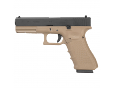 Страйкбольный пистолет (WE) GLOCK 17 Gen.4 Type B GBB (TAN) 