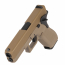 Страйкбольный пистолет (WE) GLOCK 17 Gen.5 SECRET Semi/Full Auto GBB (Tan)
