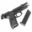 Страйкбольный пистолет (KJW) M9A1 (Black) GBB
