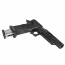 Страйкбольный пистолет (EMG) TTI 2011 Combat Master Alpha Standard (by AW Custom)