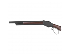 Страйкбольный дробовик (S&T) M1887 Sawed-off Gas Shotgun Wide Lever (Real Wood)