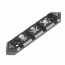 Планки на цевье (MGPCQB) SKULL Key-Mod/M-Lock 4 шт.(Black)