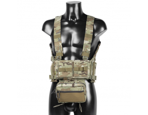 Разгрузочная система (EmersonGear) Micro Fight Chissis MK3 Chest Rig (Multicam)