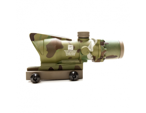 Прицел оптический ACOG 4x32 (Multicam) RED со светонакопителем