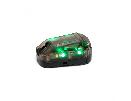Маячок (WoSport) ИК HEL-STAR 6 зеленый (Black) HL-ACC-44-BK(OD)