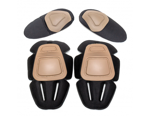 Наколенники + налокотники Protective Gear for Combat Uniform GEN.2 (TAN) 