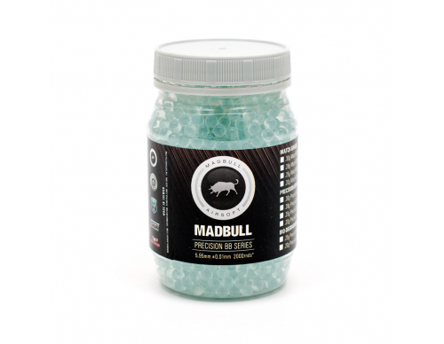 Шары Mad Bull 0,28 Glass Clear СТЕКЛЯННЫЕ (2000 шт) бутылка